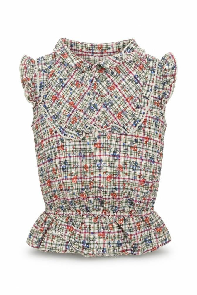 TU Girls Grey Geometric  Basic T-Shirt Size 5 Years