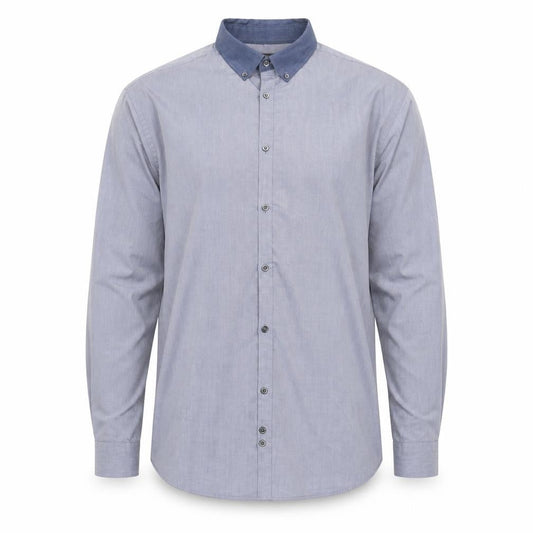 Taylor & Wright Mens Blue    Button-Up Size 17