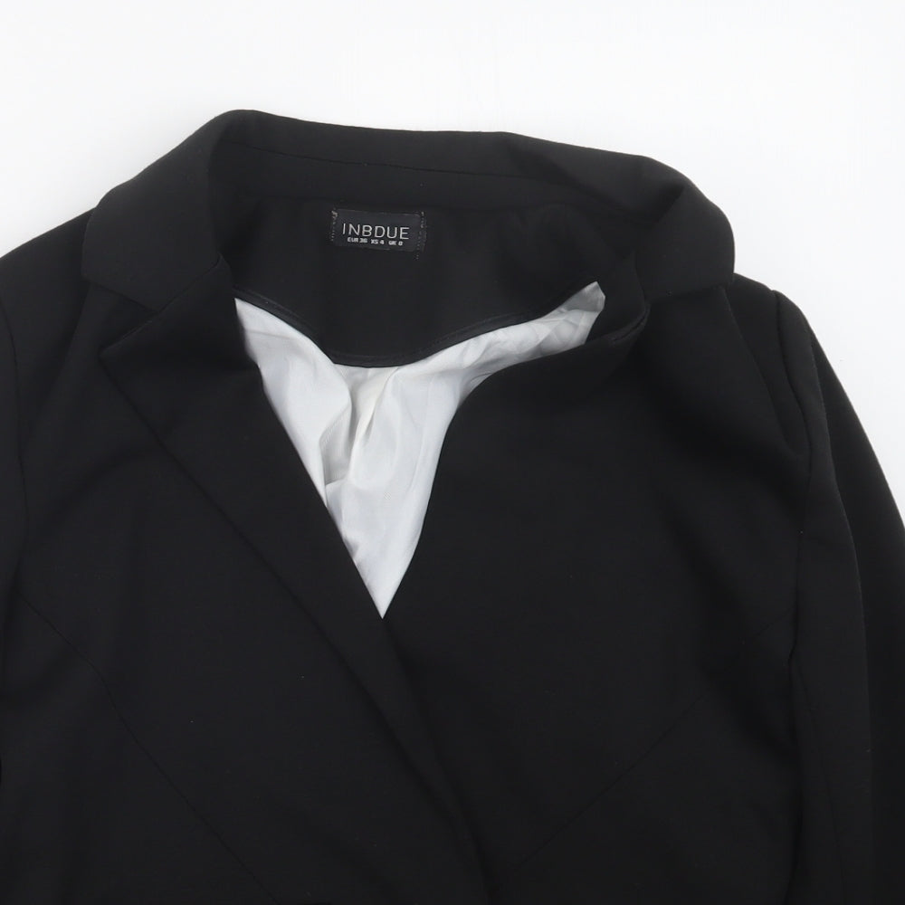 INBDUE Womens Black   Jacket  Size 8