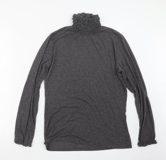 Preworn Womens Grey  Knit Pullover Jumper Size 10