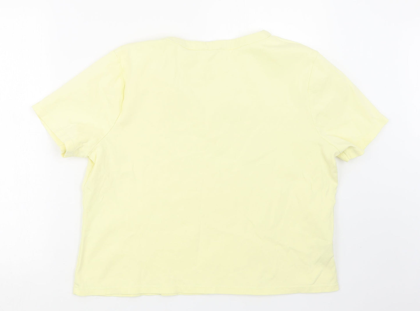 CC Womens Yellow   Basic T-Shirt Size XL