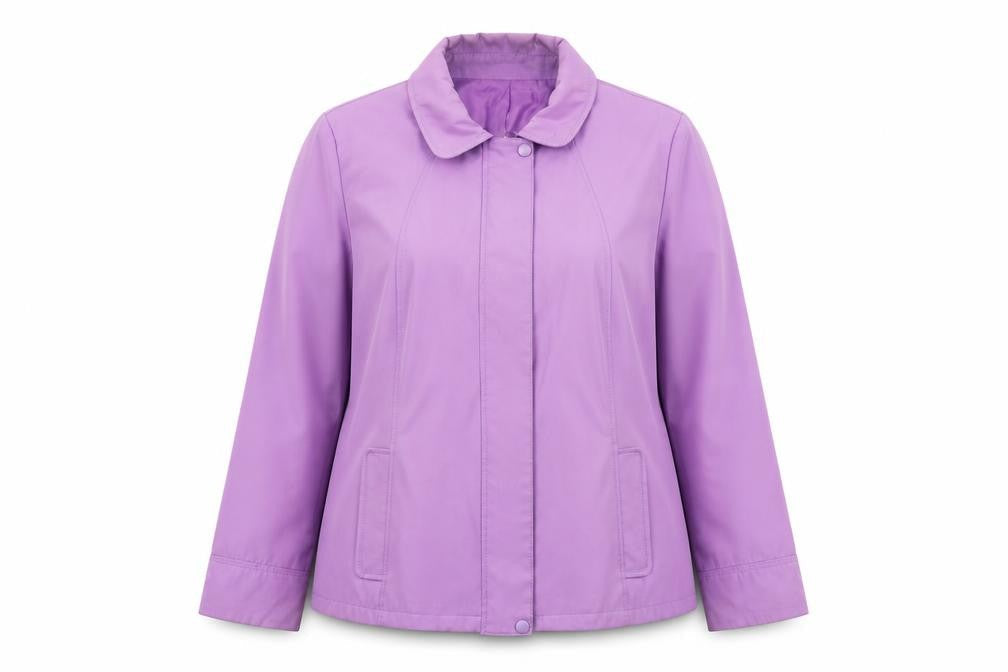 Bonmarché Womens Purple Pea Coat Coat Size M