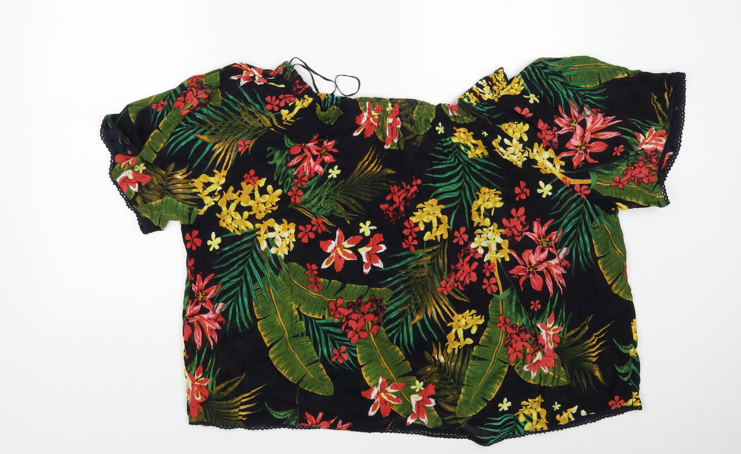 Arista Womens Multicoloured Floral  Basic Blouse Size 18