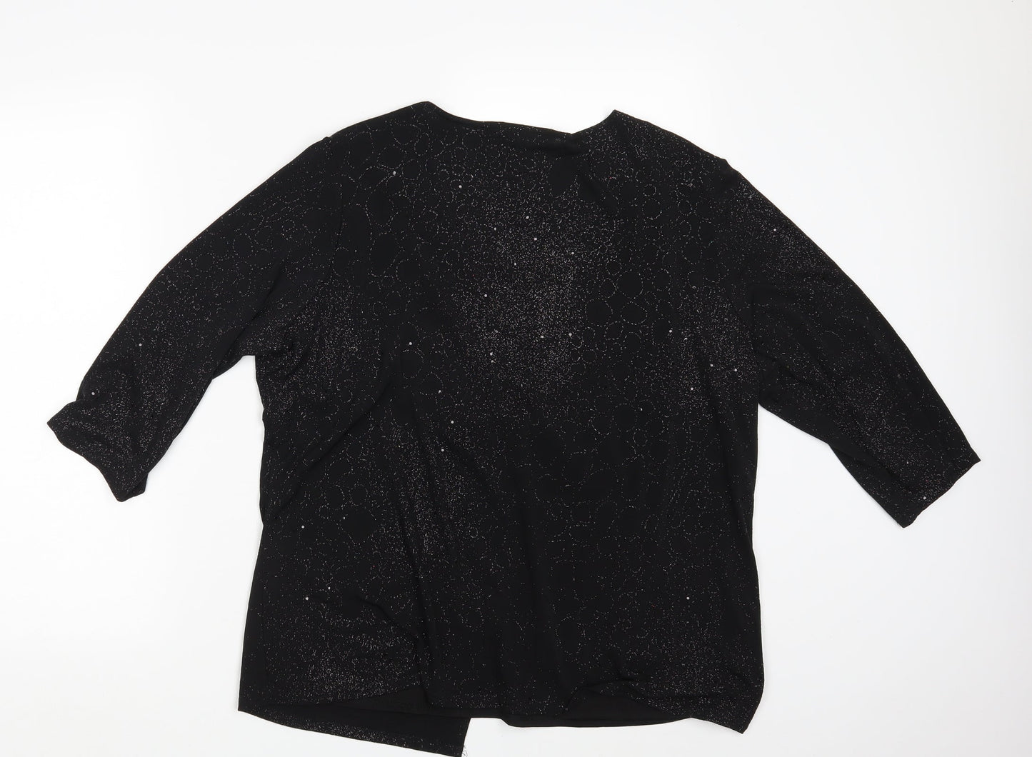 BM Womens Black   T-Shirt Dress  Size L