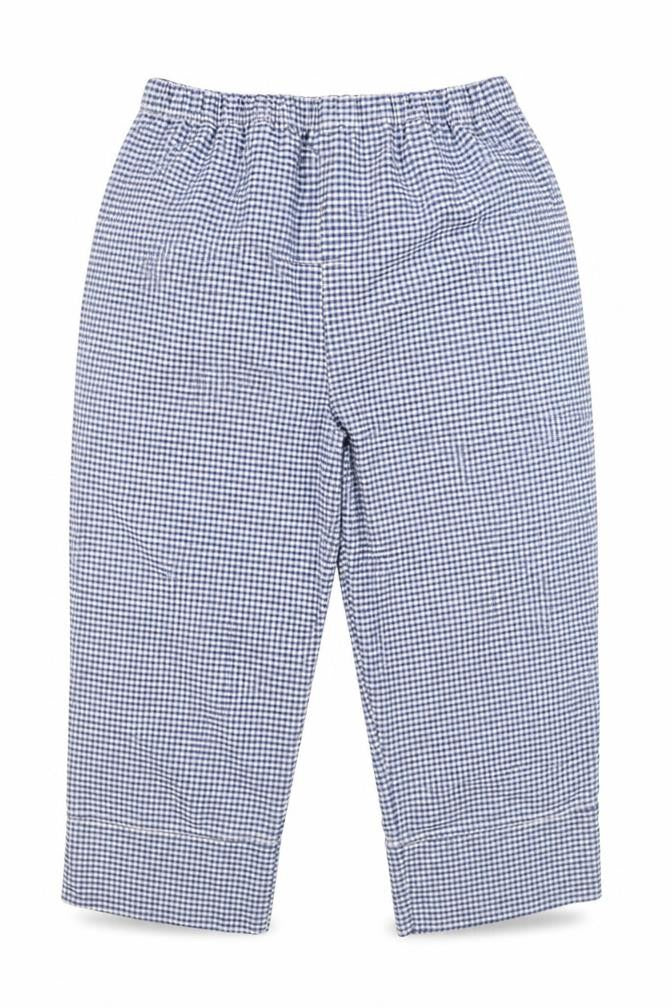 Preworn Womens Blue Check  Sweatpants Trousers Size 32 in L20 in