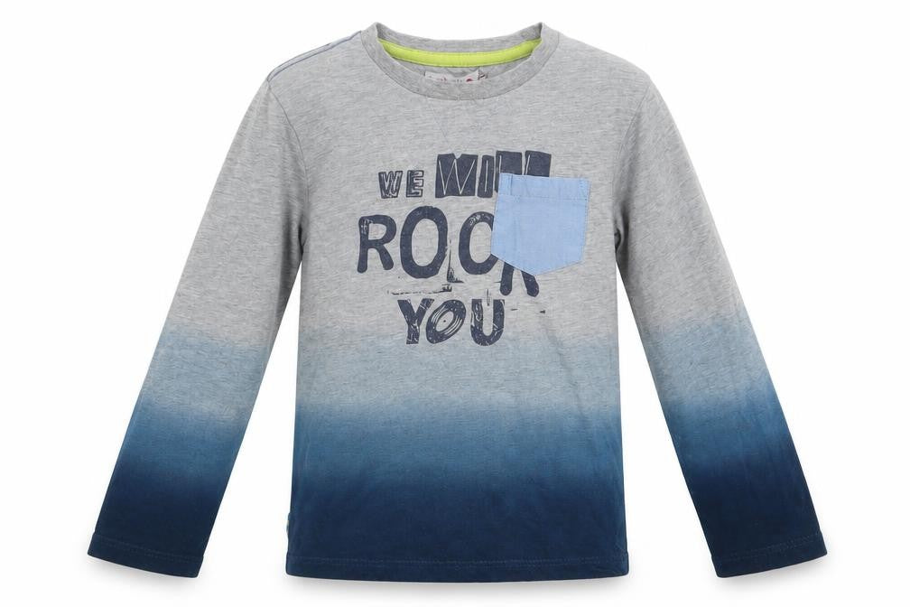 Boboli Boys Multicoloured Colourblock  Basic T-Shirt Size 6 Years