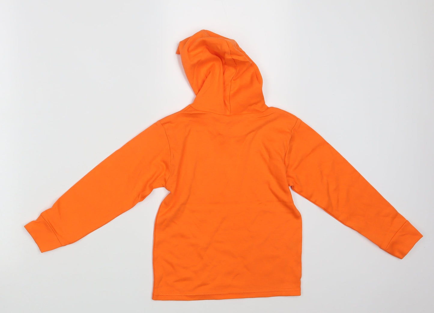 Preworn Girls Orange   Pullover Hoodie One Size
