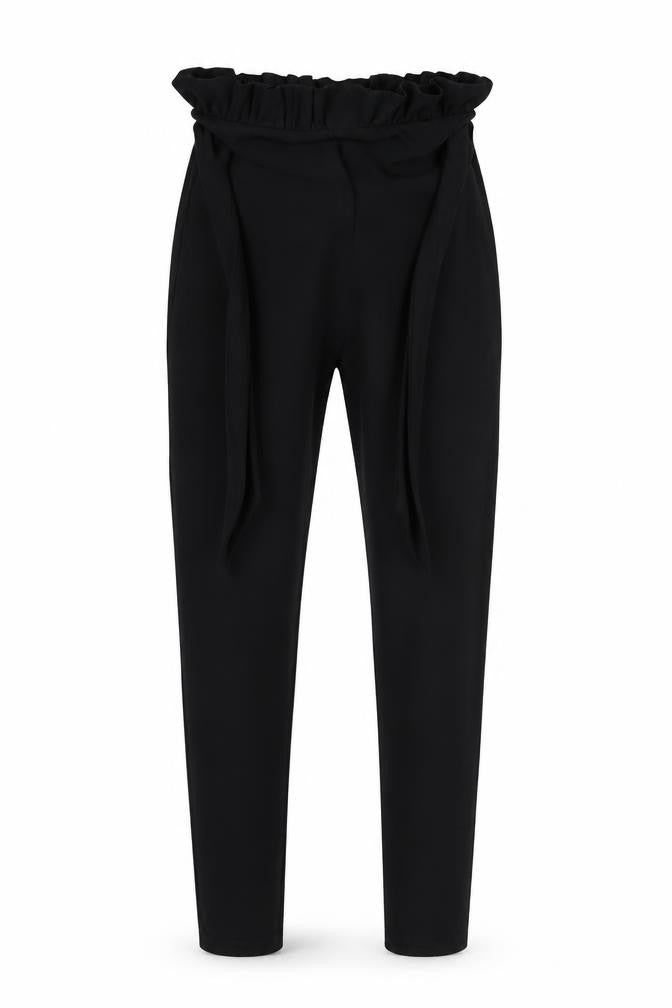PRETTYLITTLETHING Womens Black   Trousers  Size 8 L27 in