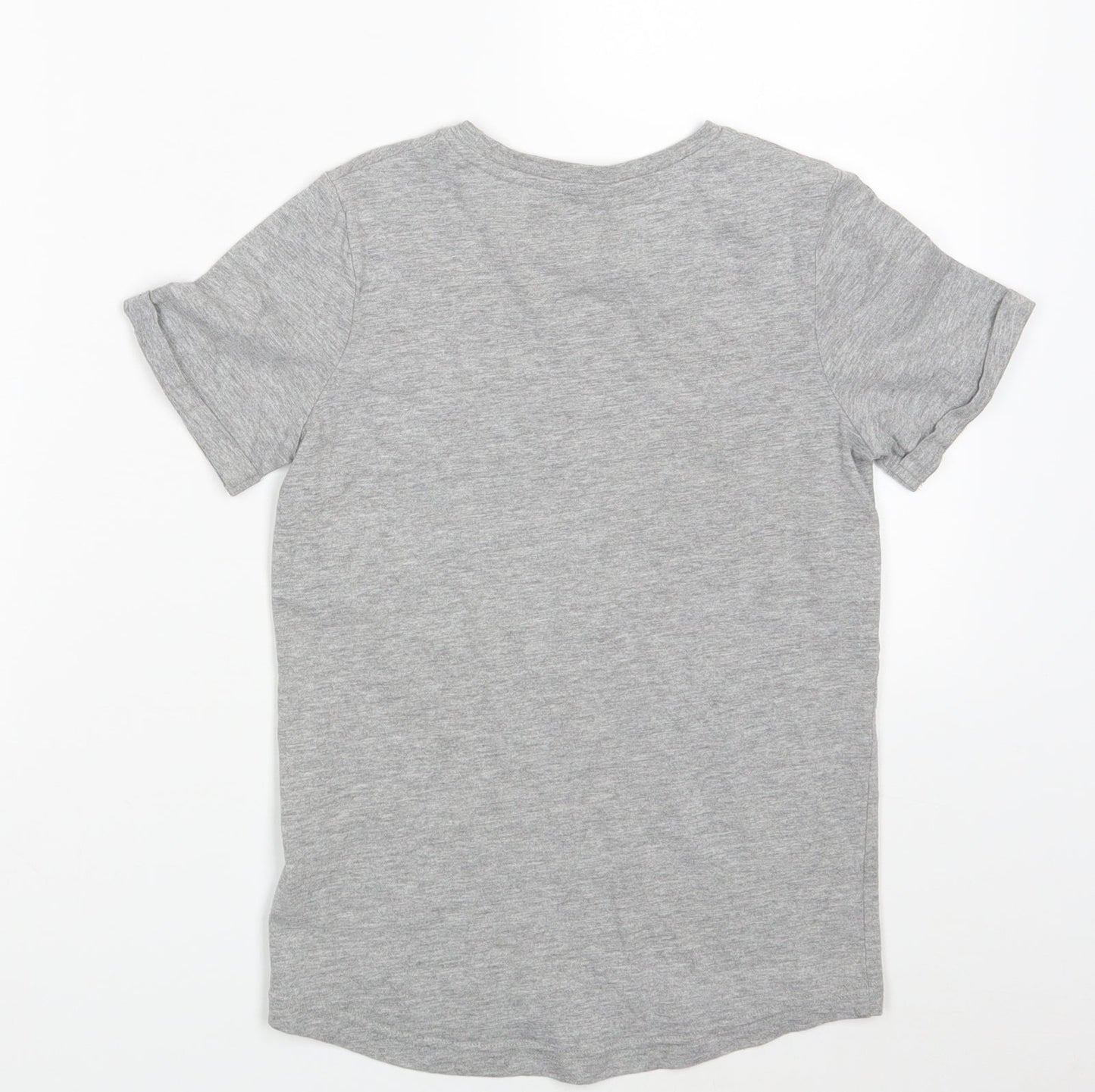 TU Girls Grey   Basic T-Shirt Size 8 Years