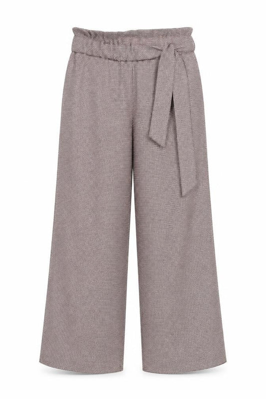 Zara Womens Purple Check  Dress Pants Trousers Size S L24 in