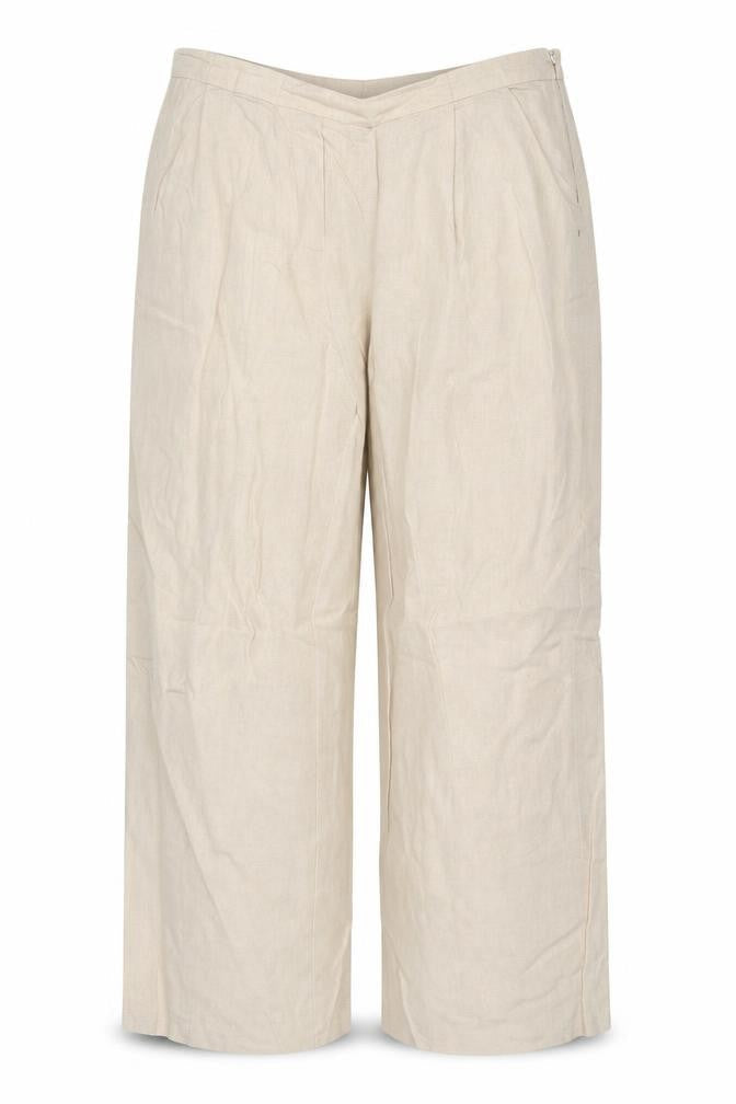 Dorothy Perkins Womens Beige   Bloomer Trousers Size 14 L27 in