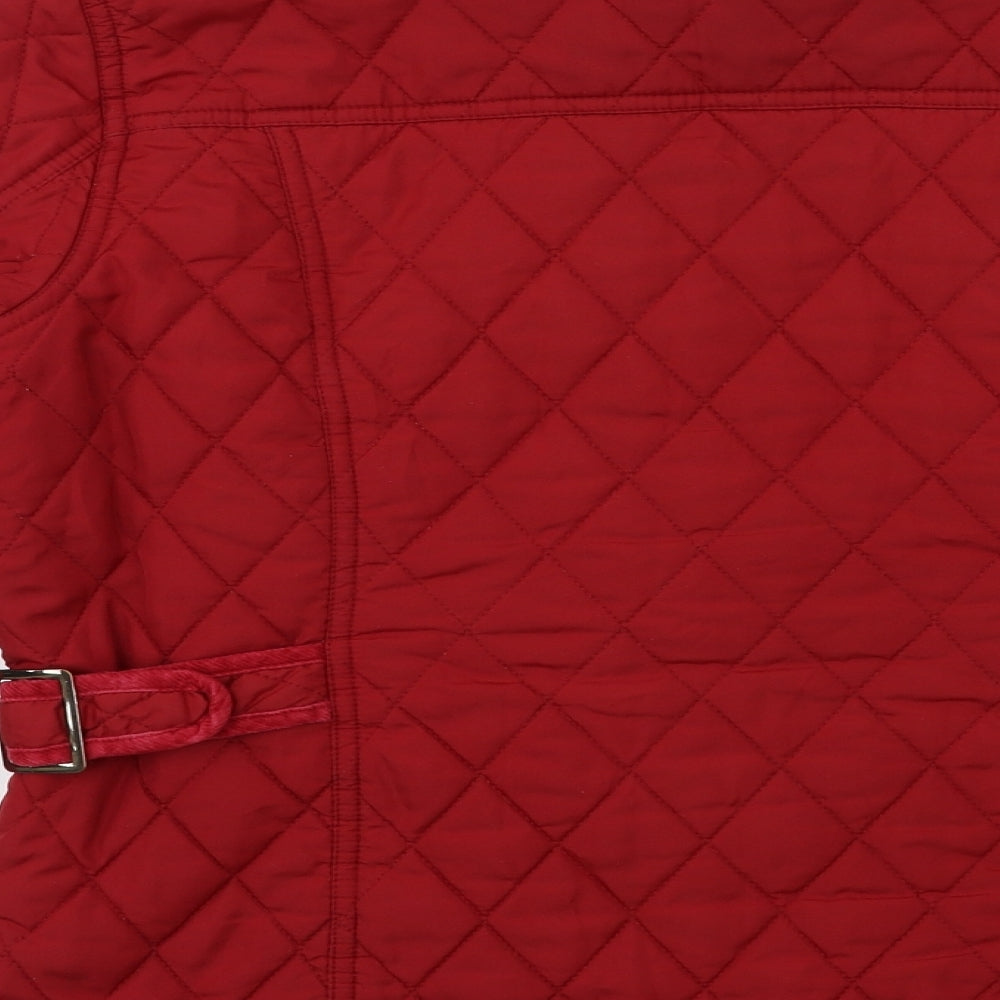 George Womens Red   Quilted Jacket