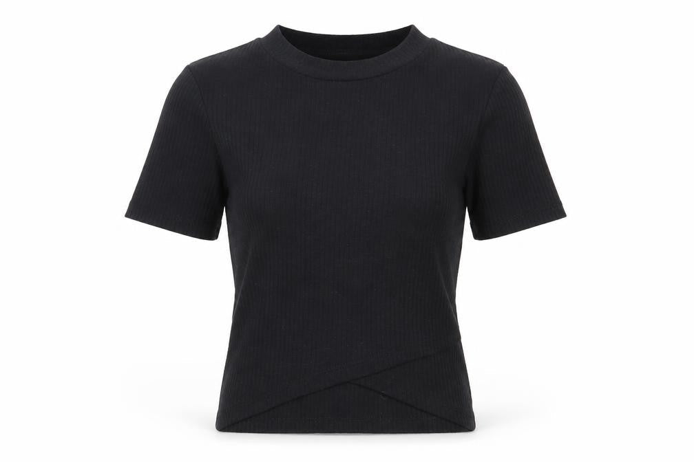 New Look Womens Black   Basic T-Shirt Size 10