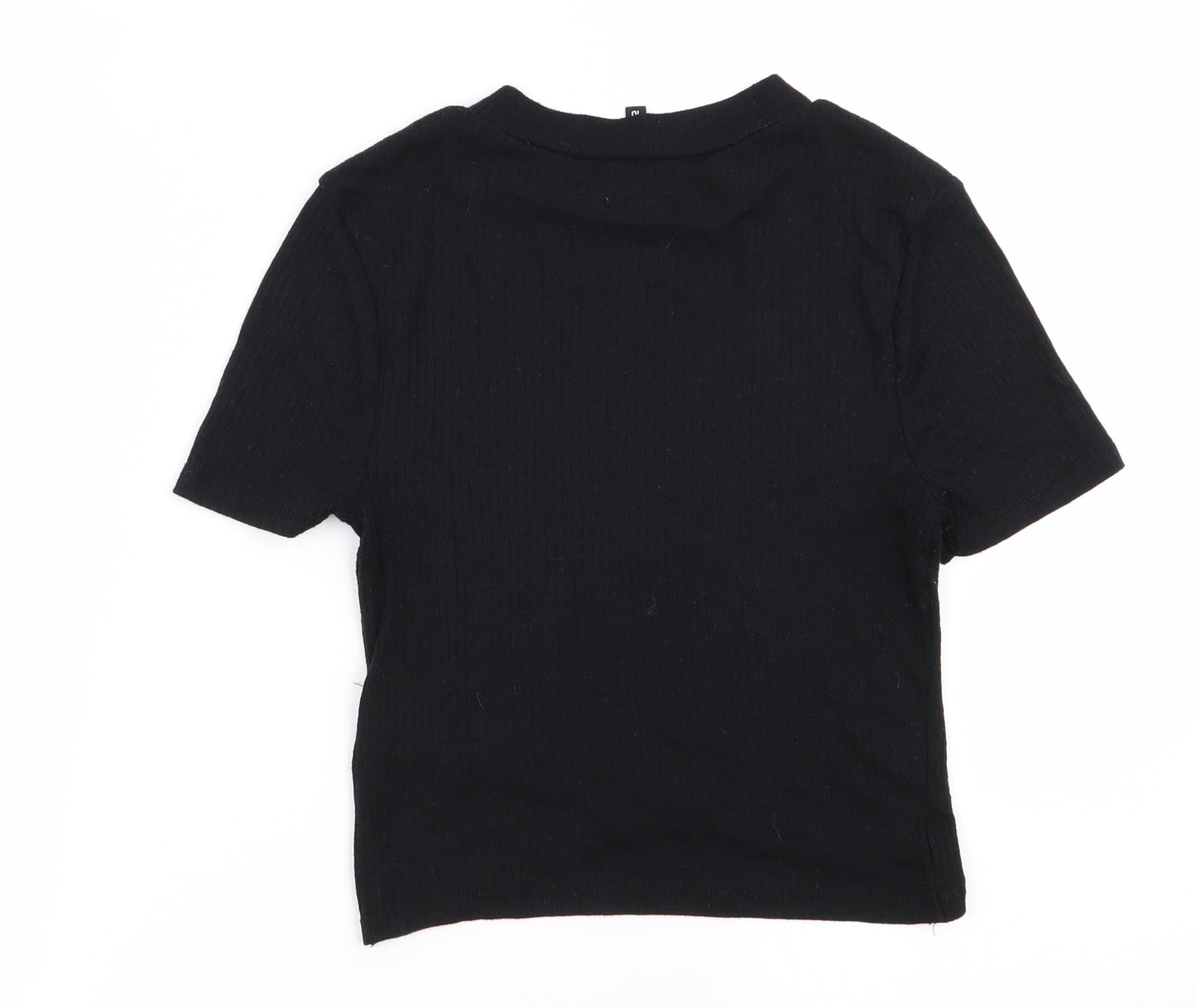 New Look Womens Black   Basic T-Shirt Size 10