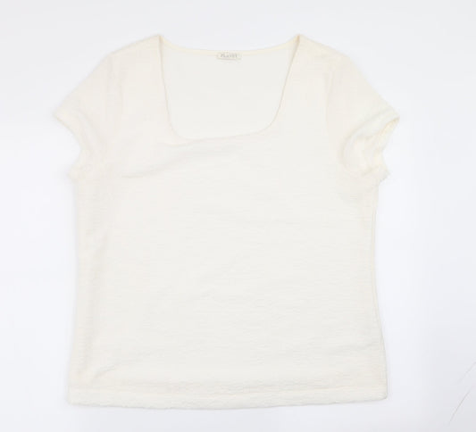 planet Womens White   Basic Blouse Size XL