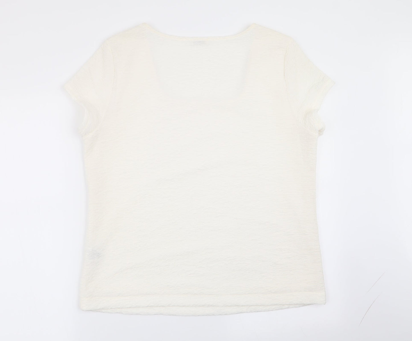 planet Womens White   Basic Blouse Size XL