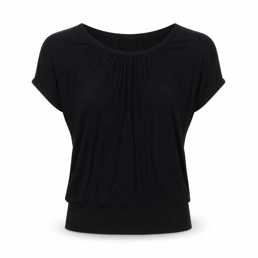 Wallis Womens Black   Basic T-Shirt Size M