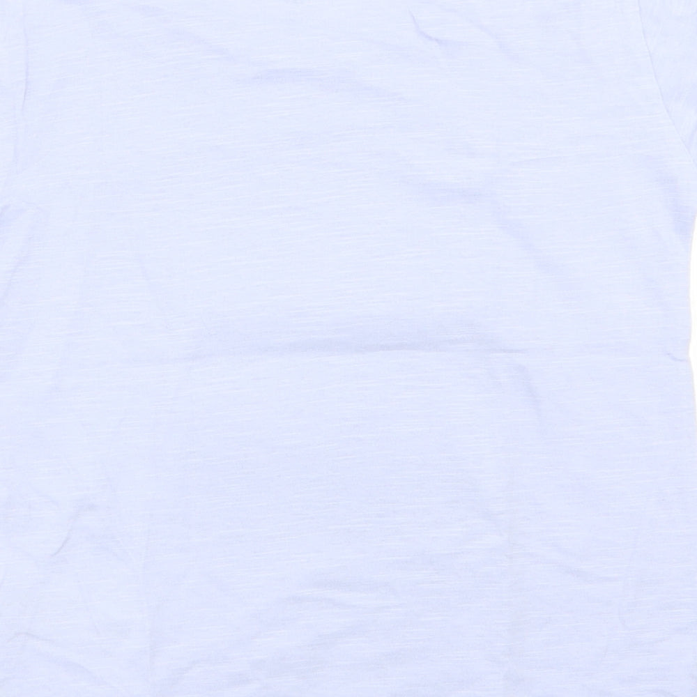 M&S Boys Purple   Basic T-Shirt Size 2-3 Years