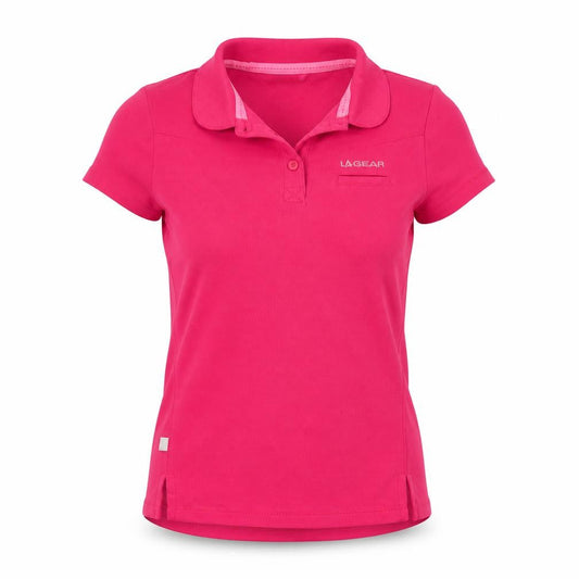 LA Gear Womens Pink Colourblock  Basic T-Shirt Size 6