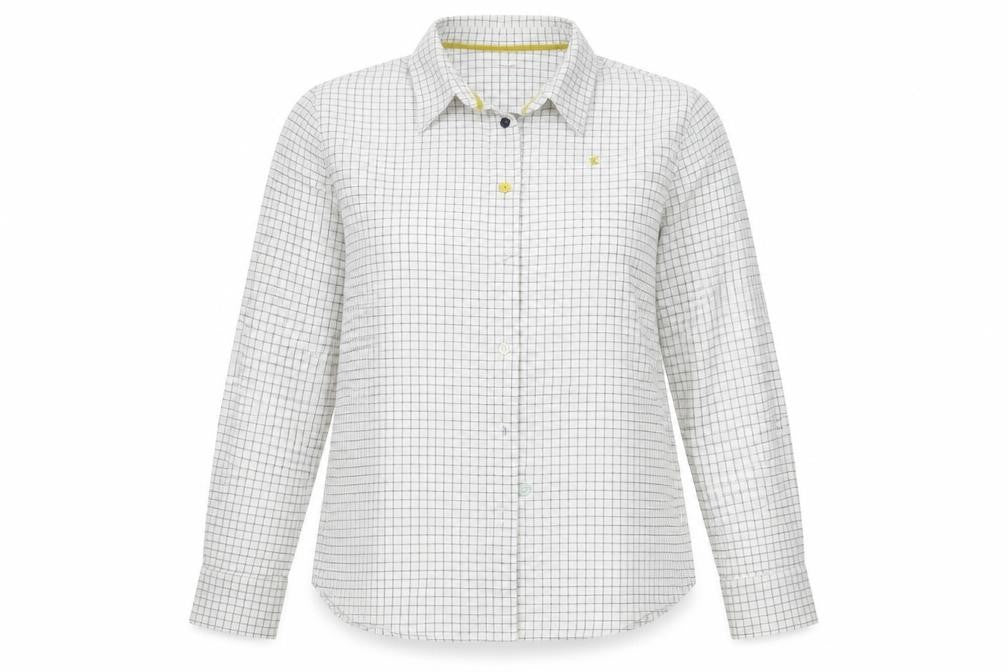 Laundry Womens White Check  Basic Button-Up Size 16