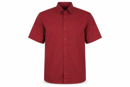 Classics Mens Red Colourblock   Button-Up Size M