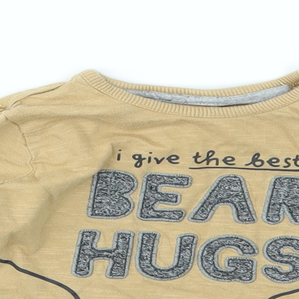 George Baby Brown   Basic T-Shirt Size 6-9 Months