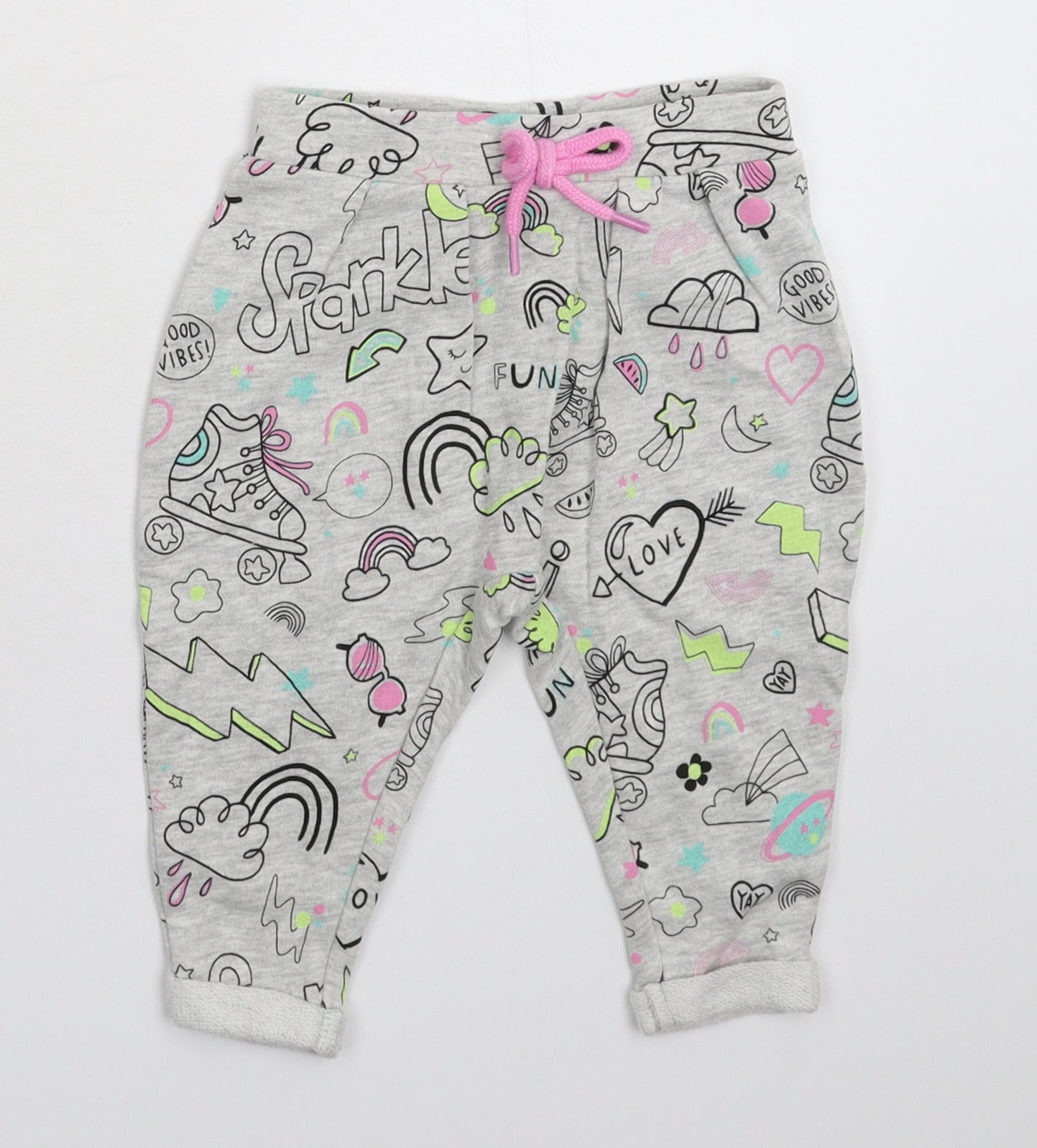 TU Baby Grey   Sweatpants Trousers Size 9-12 Months