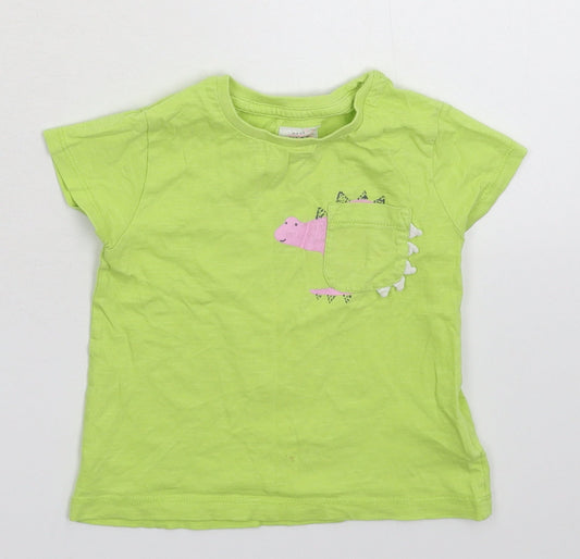 NEXT Baby Green   Basic T-Shirt Size 12-18 Months
