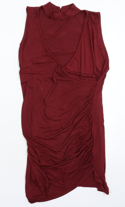 PRETTYLITTLETHING Womens Brown   Mini  Size 12