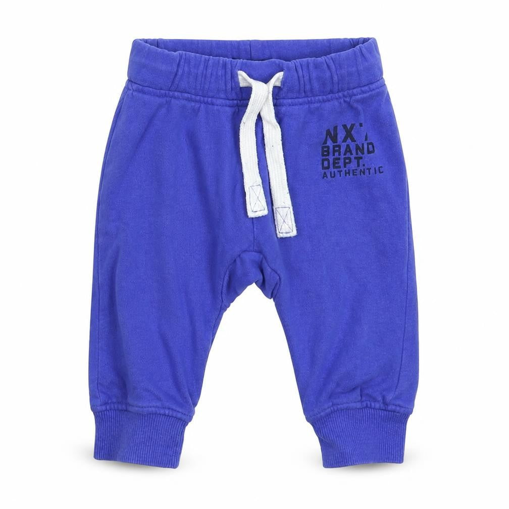 NEXT Baby Black   Jogger Trousers Size 12 Months