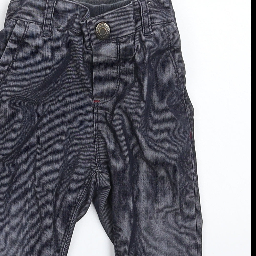 Merc Baby Blue  Corduroy Capri Trousers Size 9-12 Months