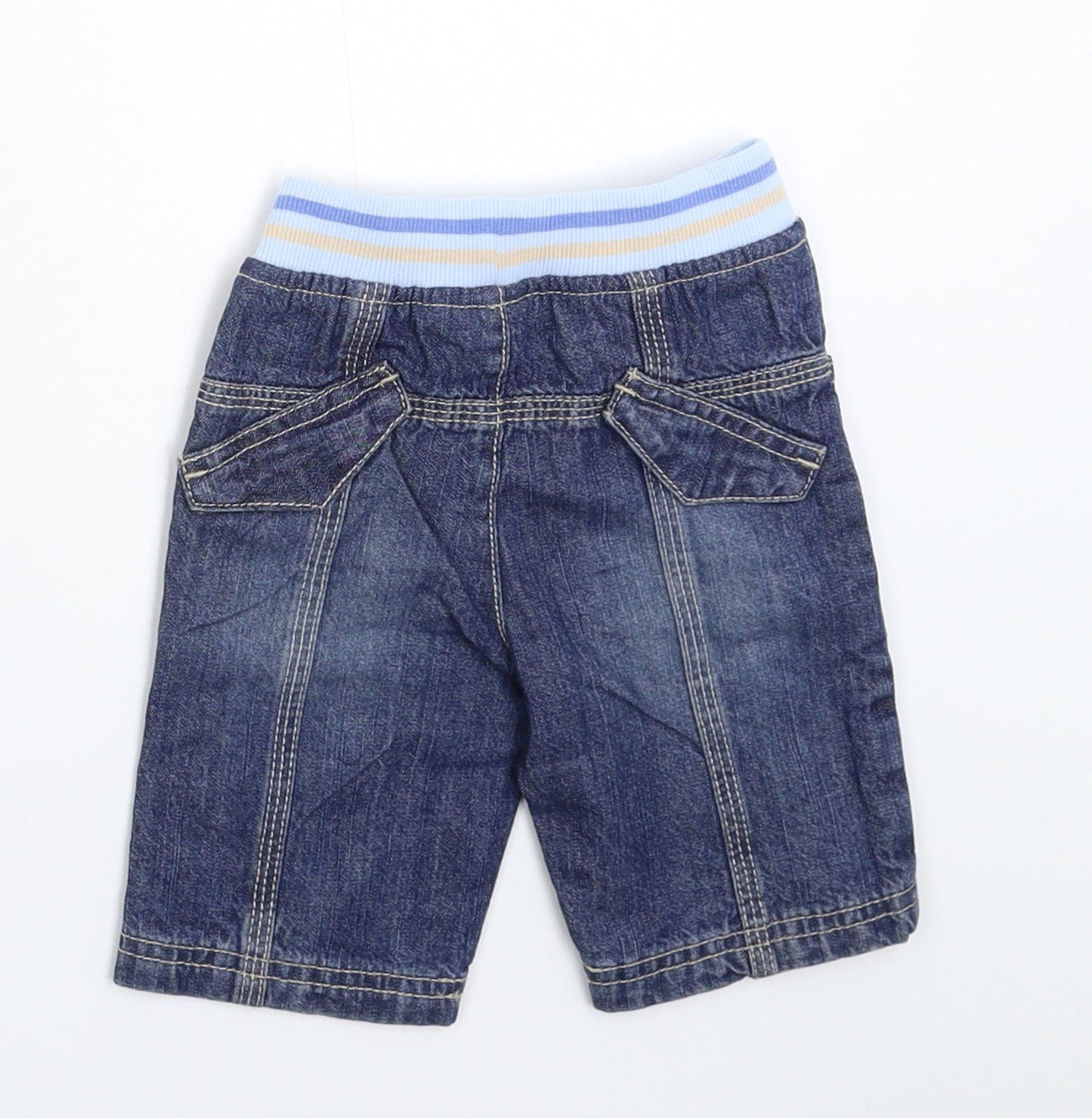NEXT Baby Blue  Denim Cropped Jeans Size 0-3 Months
