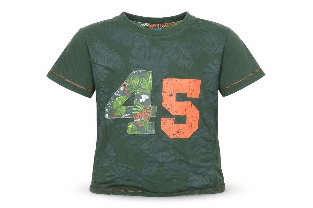 Next Boys Green   Basic T-Shirt Size 5-6 Years