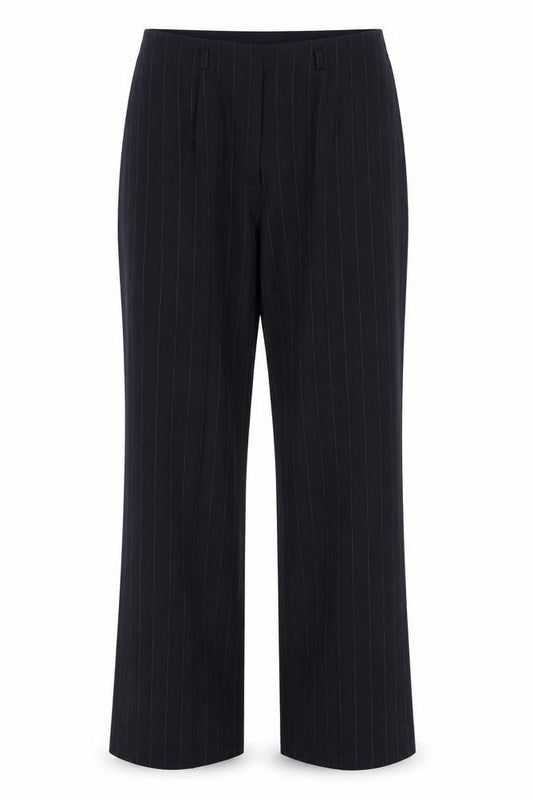 De Keyser Womens Blue Striped  Trousers  Size 12 L28 in
