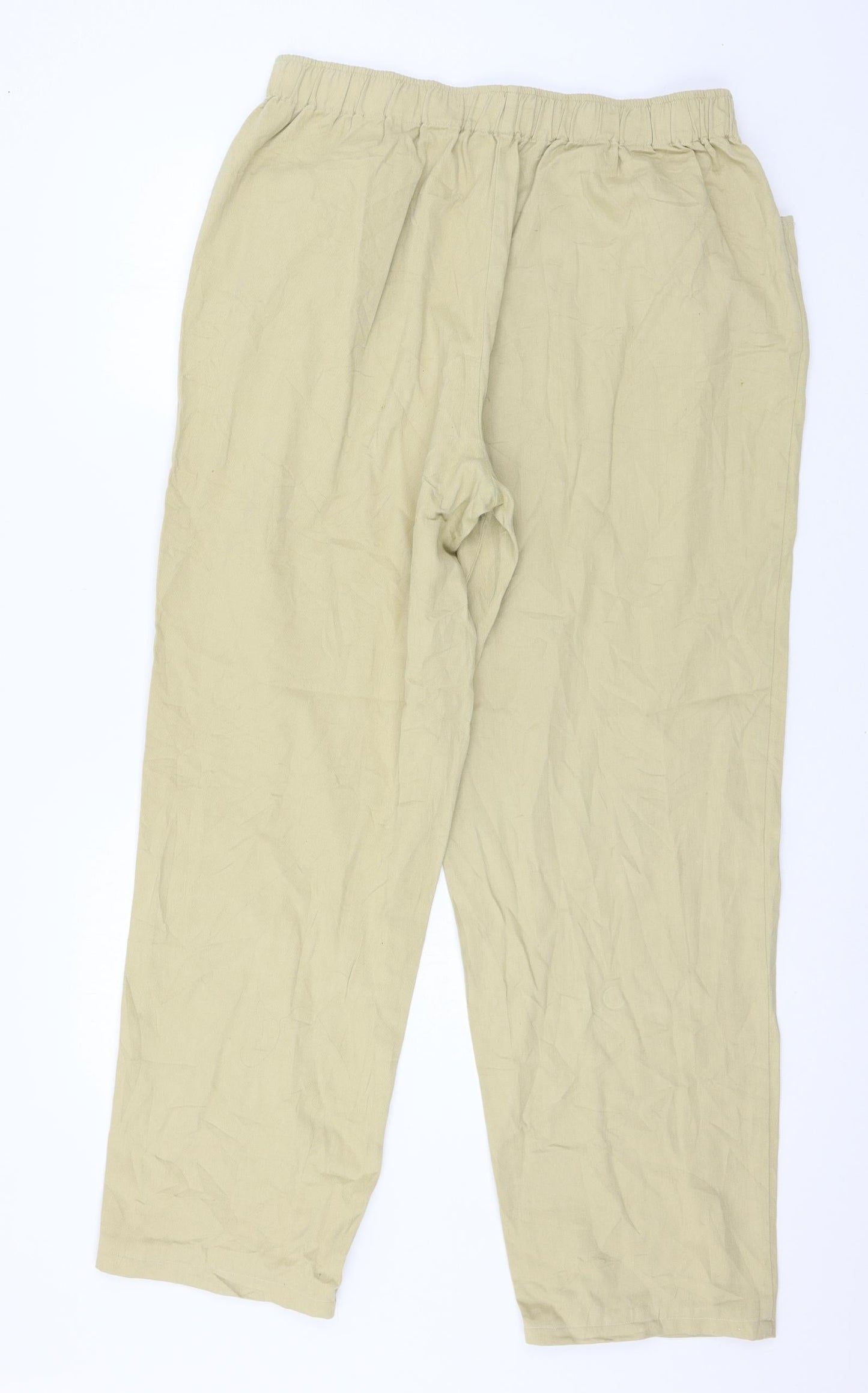 Harmony Womens Beige   Trousers  Size XL L29 in