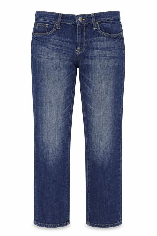 Gap Womens Blue  Denim Straight Jeans Size 34 in L28 in