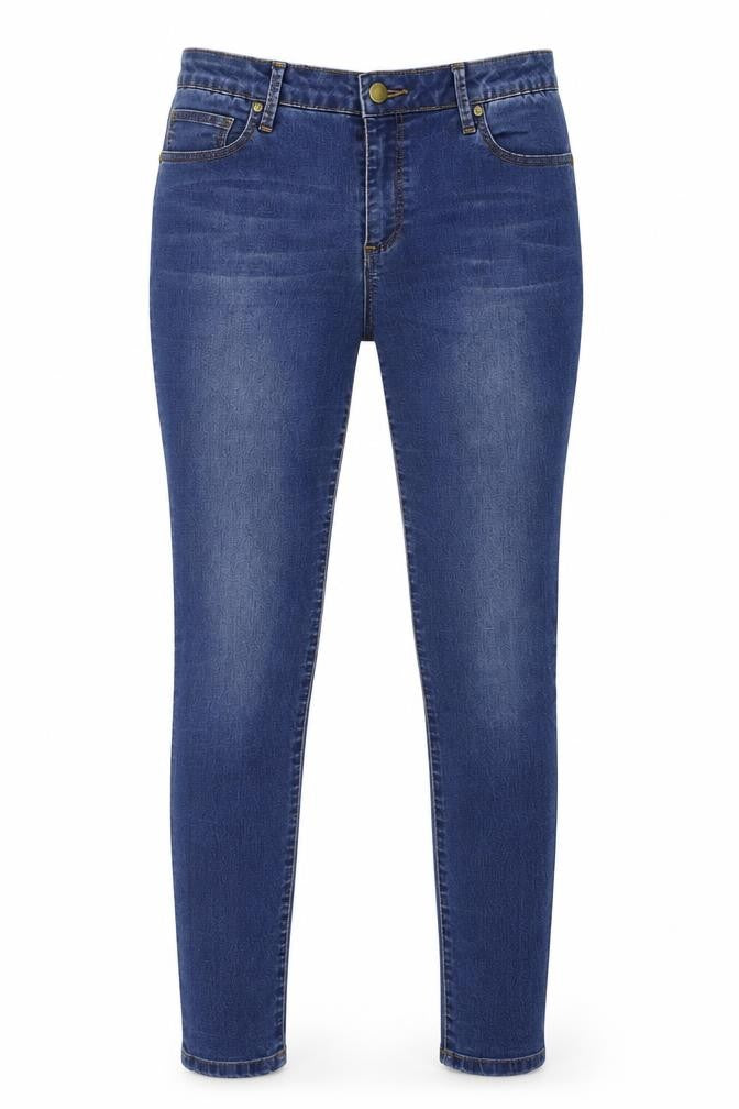Just Fab Womens Blue  Denim Skinny Jeans Size 31 in L27 in