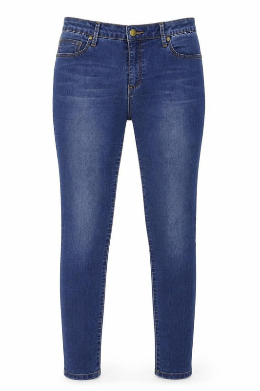 Just Fab Womens Blue  Denim Skinny Jeans Size 31 in L27 in