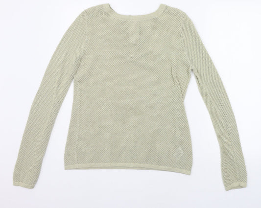 NEXT Womens Gold   Pullover Jumper Size 10
