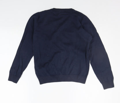 Marks & Spencer Girls Blue   Pullover Jumper Size 9-10 Years