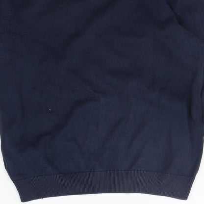Marks & Spencer Girls Blue   Pullover Jumper Size 9-10 Years
