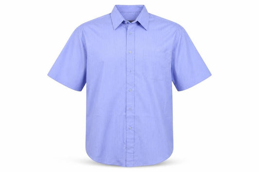 ARMANDO Mens Blue    Button-Up Size 17.5