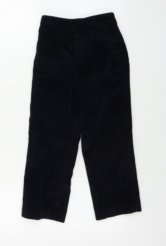 david luke  Boys Blue  Corduroy Chino Trousers