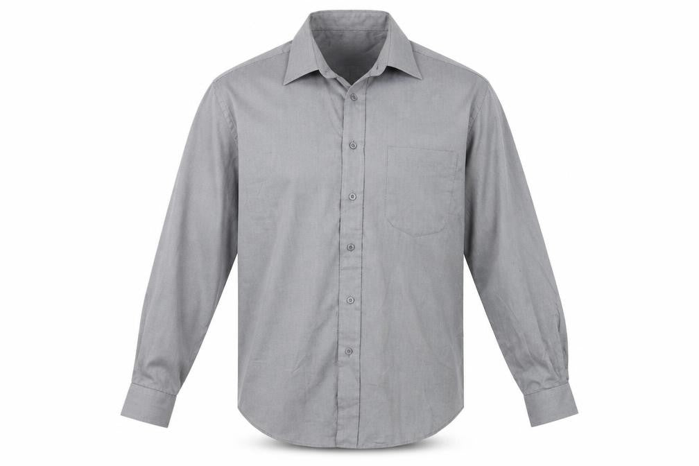 ARMANDO   Mens Grey    Button-Up Size 15