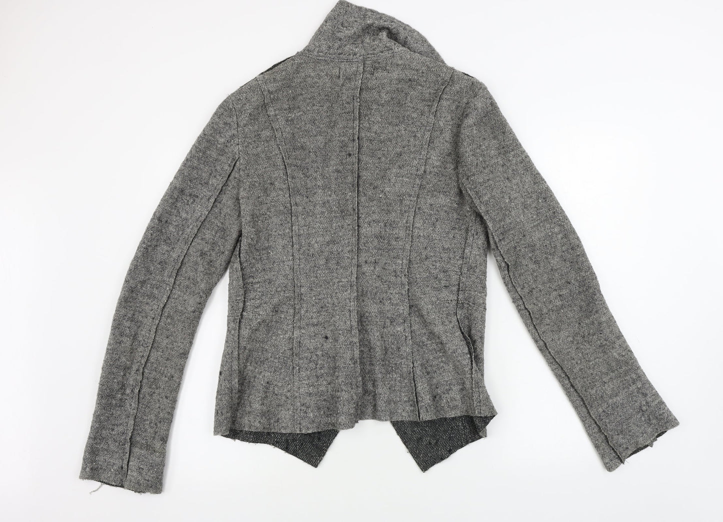 Simon Jefferey  Womens Grey   Jacket Coat Size 10