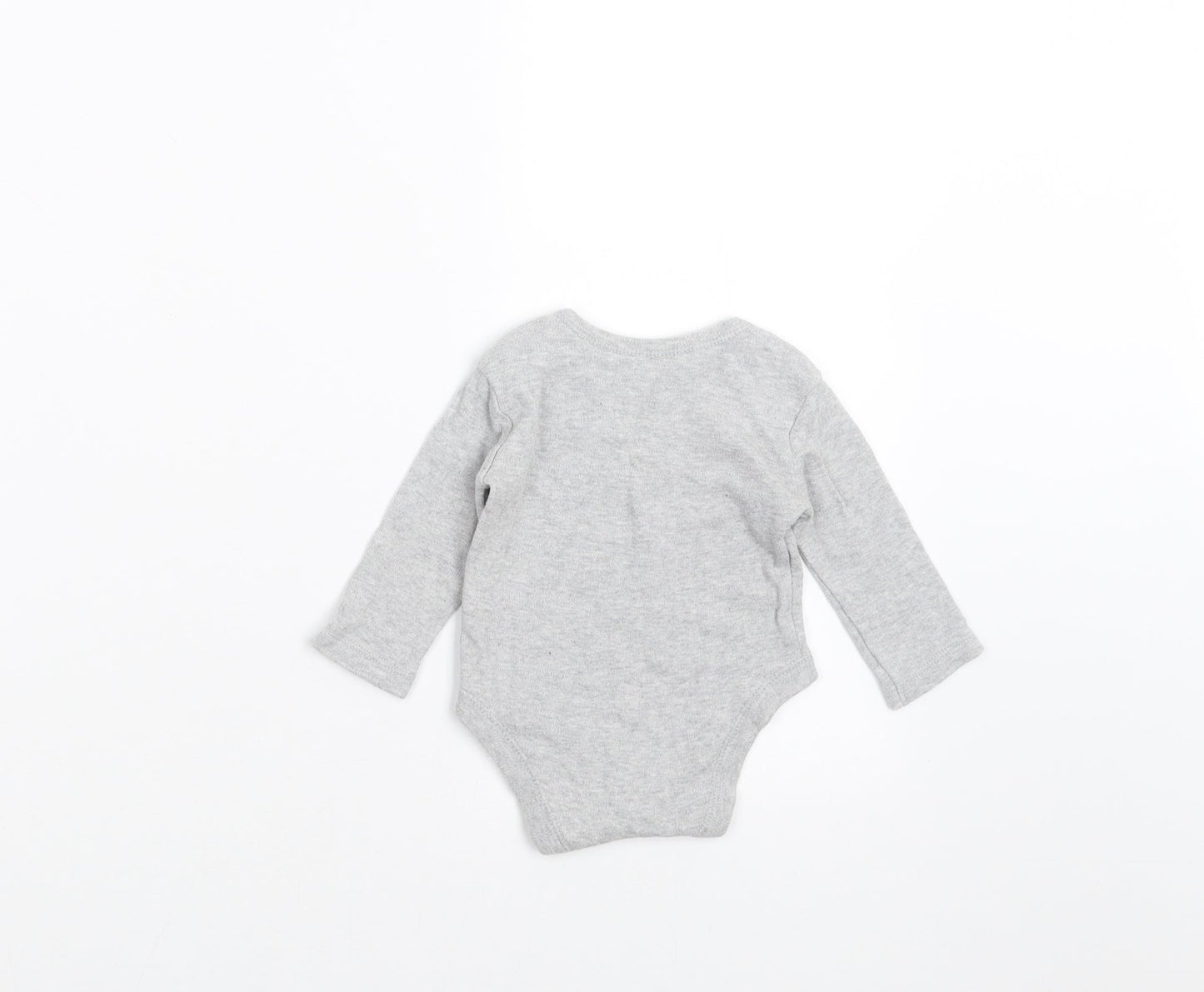 Matalan Baby Grey   Babygrow One-Piece Size 0-3 Months  - stay little