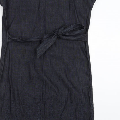 Next Womens Blue  Denim Shift  Size 8