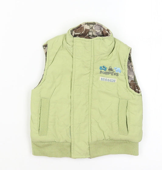 Adams Baby Green   Gilet Coat Size 3-6 Months