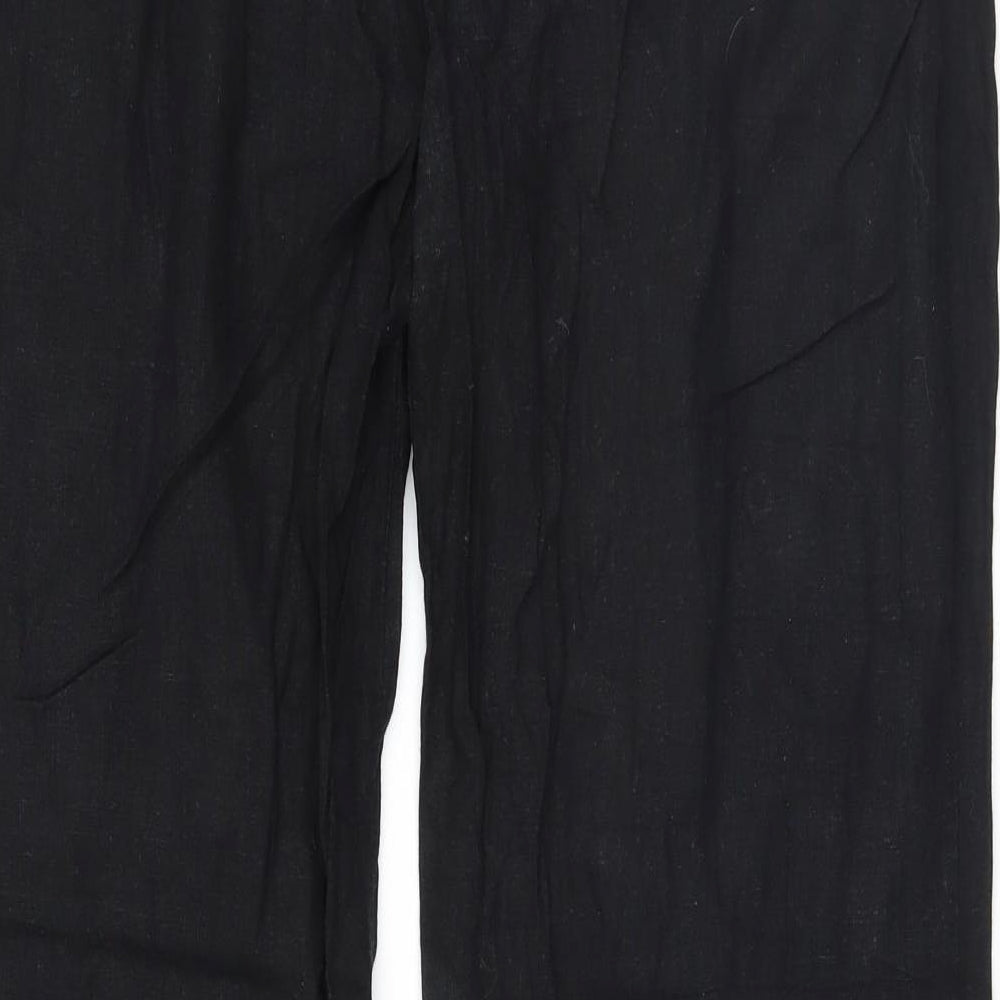 Marks and Spencer Womens Black   Sweatpants Trousers Size 14 L30 in