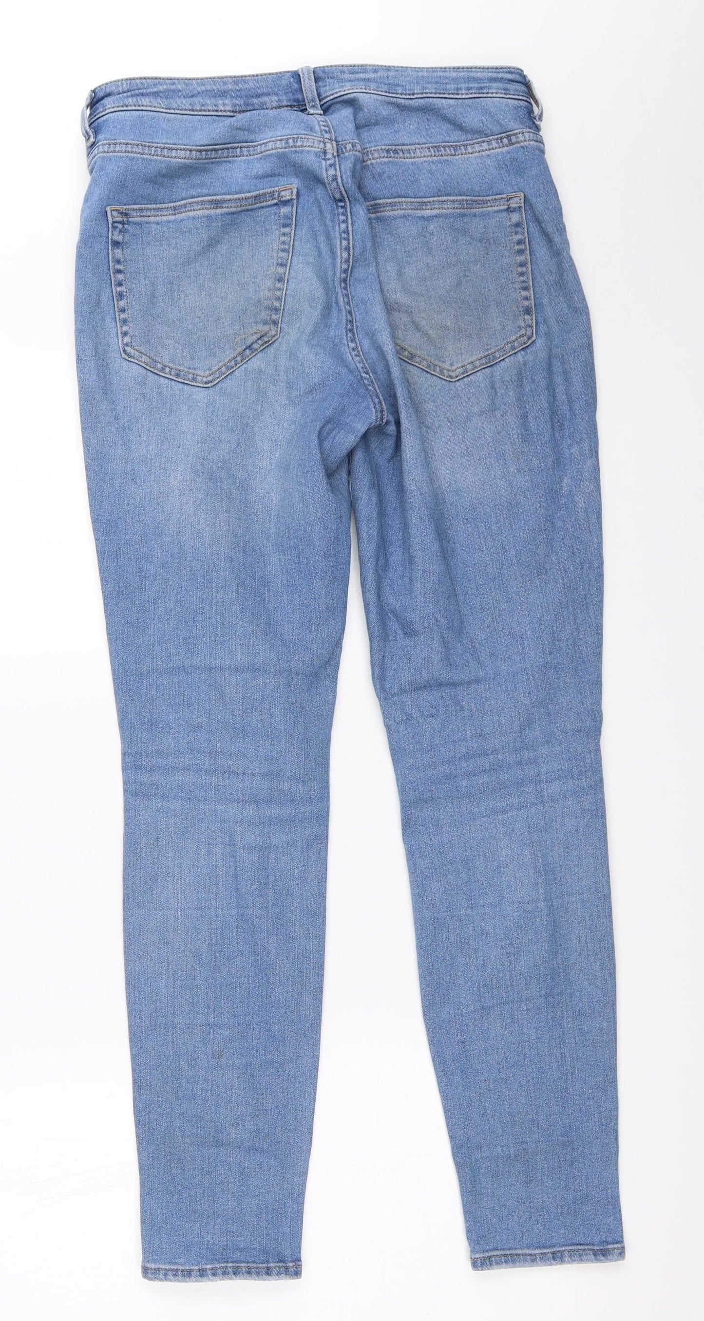 H&M Womens Blue   Skinny Jeans Size 38 L28 in